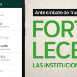 Ante embate de Trump: fortalecer las instituciones